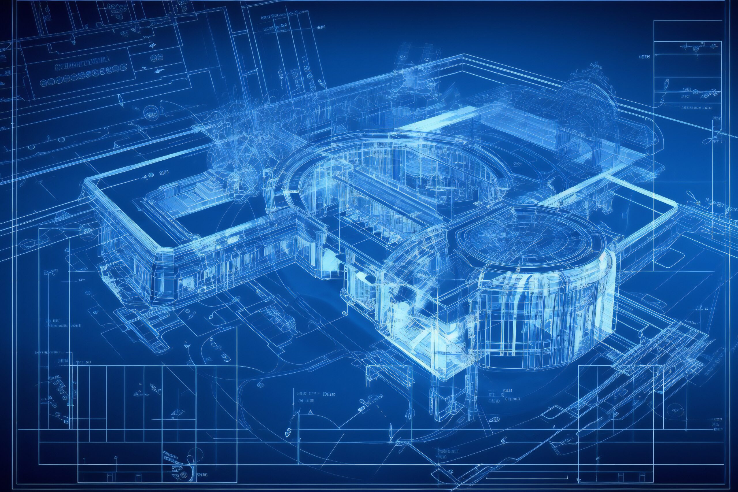 abstract architecture design blueprint texture